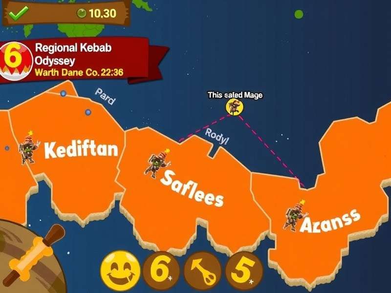 Spicy Kebab Odyssey Game Screenshot